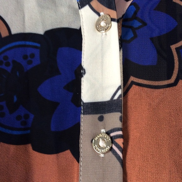 NWOT Marciano Abstract Chiffon Duster - Picture 8 of 9